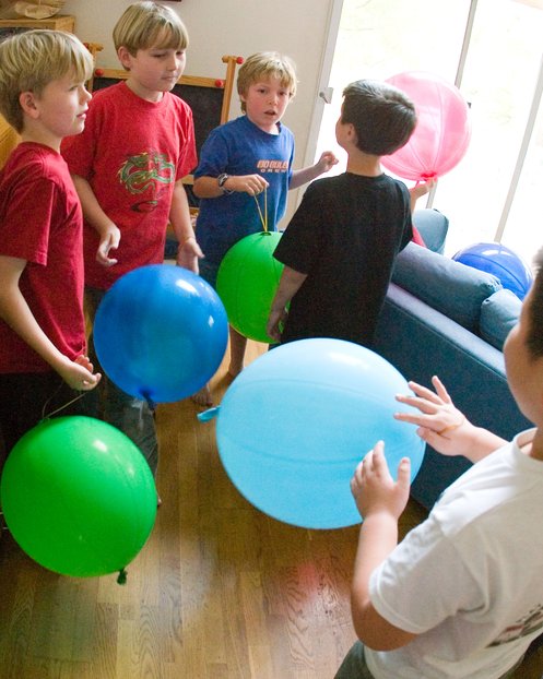 Boys With Balloons