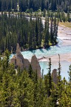Hoodoos And Bow River