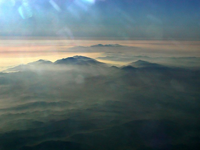Sunset over the Great Basin