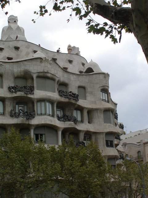 View from Passeig de Gracia
