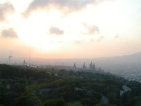 Cable car sunset view, I