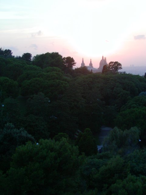 Cable car sunset view, VII