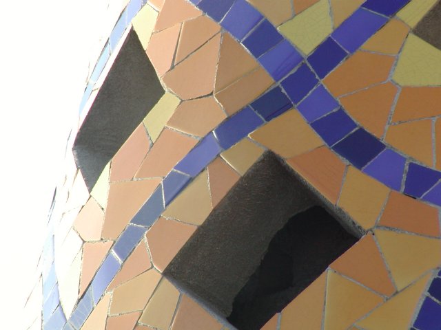 Palau G&uuml;ell rooftop, VI