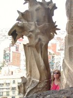 Diana on the balcony