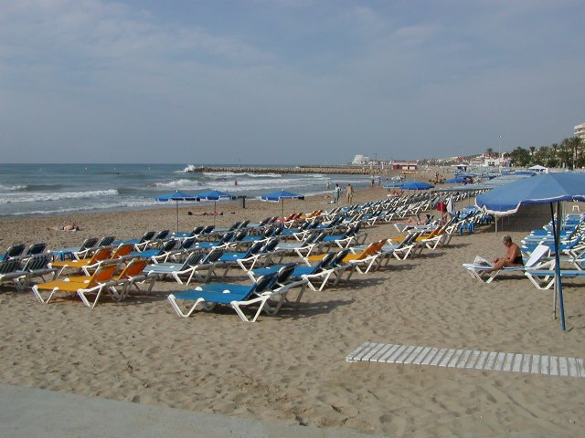 Beach chairs