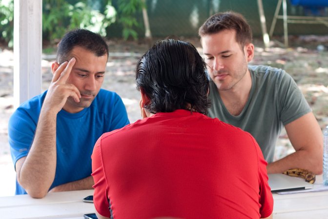 Ahmad, Jit, and Greg