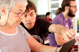 Vera Sacristán and Matí Korman