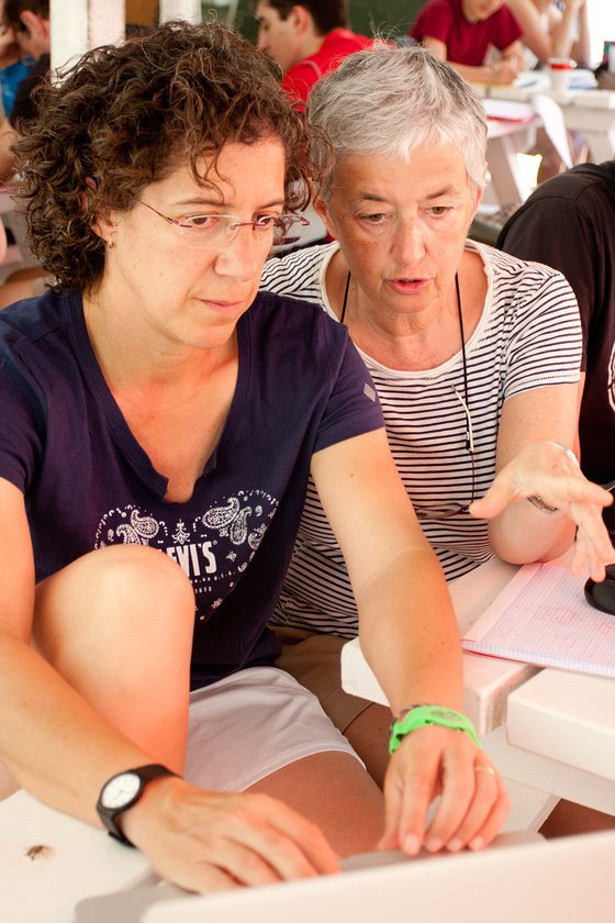 Bel&eacute;n Palop and Vera Sacrist&aacute;n