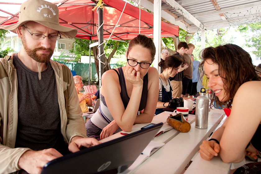 Brad Ballinger, Christiane Schmidt, and Klara Mundilova