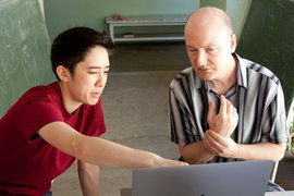 Hannah Alpert and Tom Hull