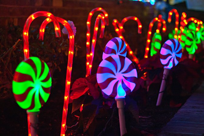 Candy Cane Lights