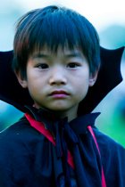 Brandon as a vampire