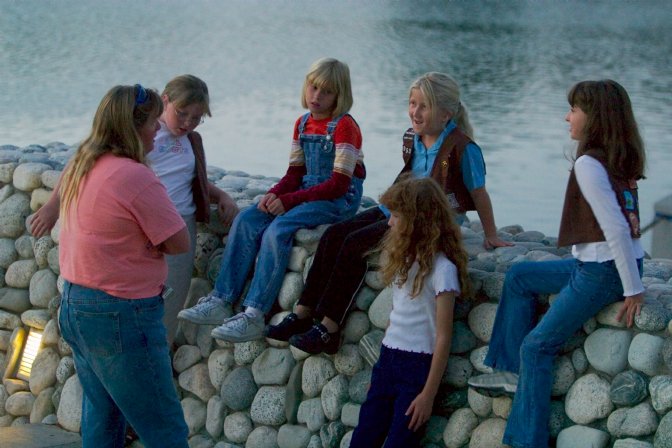 Explaining the ceremony