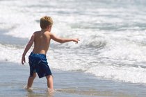 Timothy Pretends To Surf