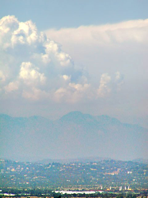 Anaheim Hills and Mt. Baldy