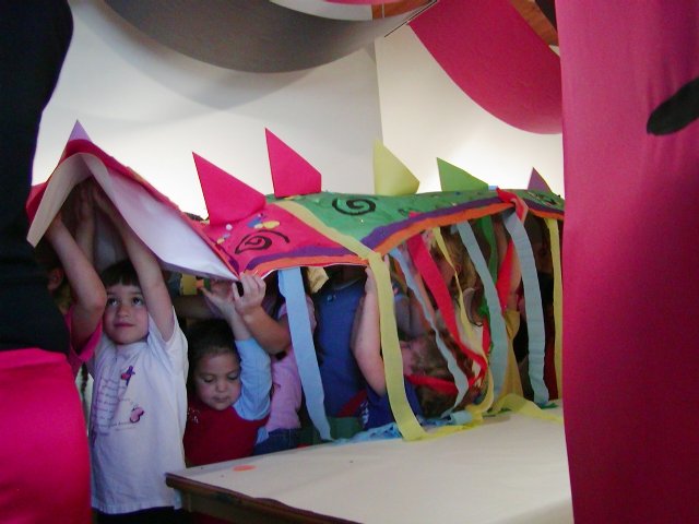 Dragon parade sets off