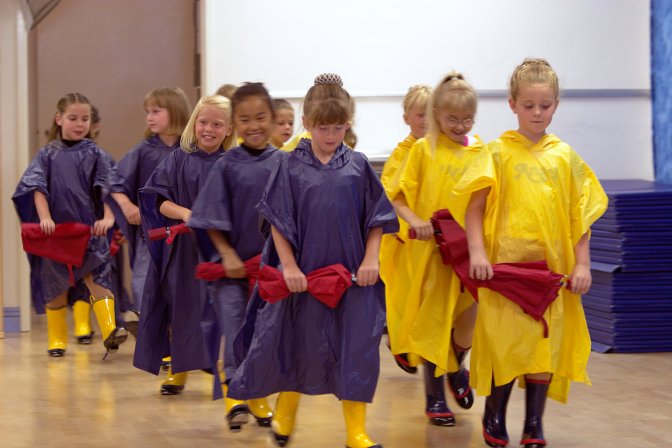 Singing in the Rain: Entrance