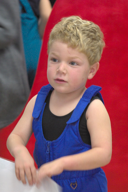 Timothy after the show