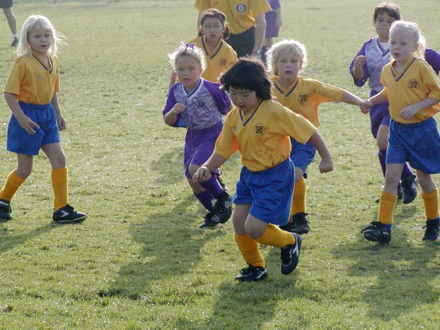 Chandler among the Lightning Bolts