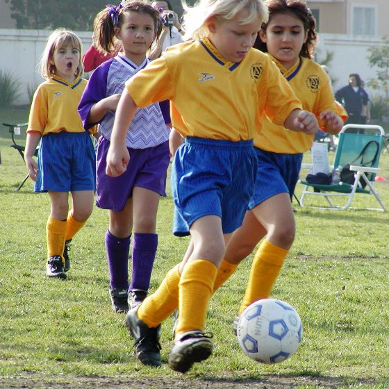 Kelsey among the Lightning Bolts