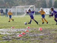 Natalie near the mud again
