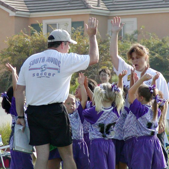 High fives all around