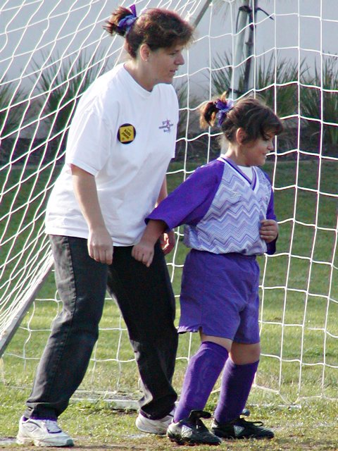 Coach Kathy and daughter Vanessa