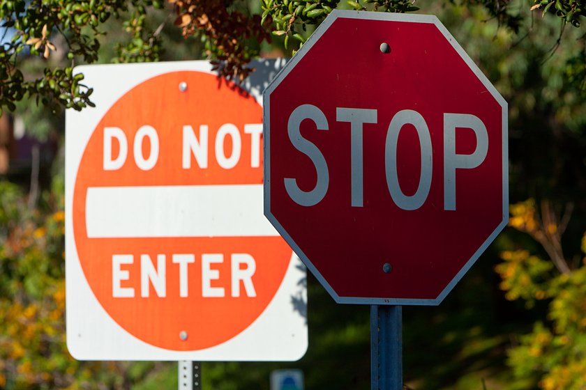 Stop, Do Not Enter