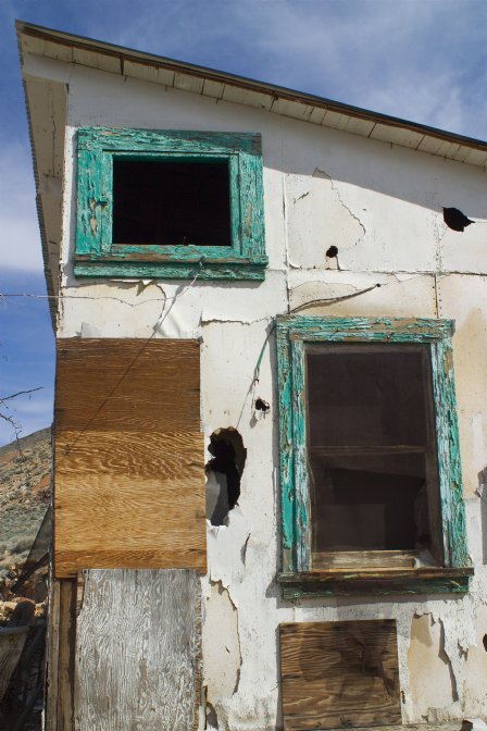 Side view of house, Aguereberry Camp