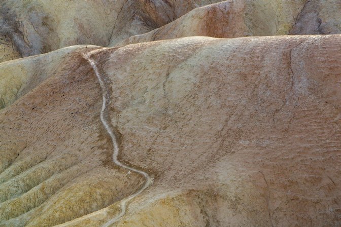 Trail to Golden Canyon from Zabriskie Point