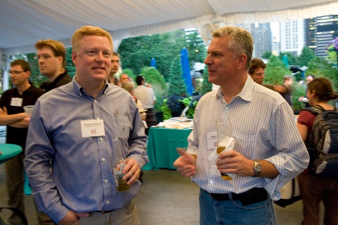 Mike Goodrich and Yanni Tollis