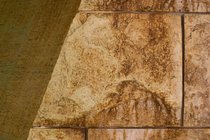 Lower fountain stonework