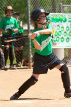 Brittany at bat