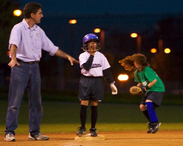 Blizzard safe at third