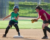 Steals second safely