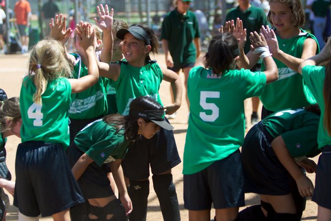 The "we are proud of you" archway