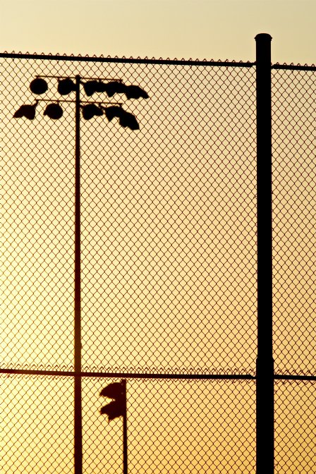 Sunset backstop
