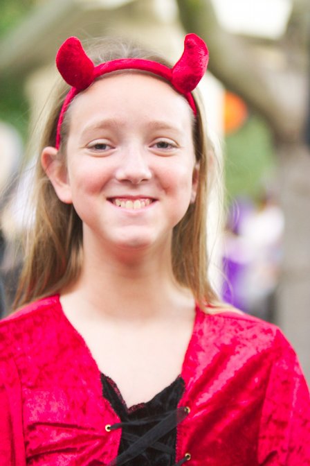 Chloe As Red Devil
