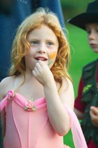 Pink Dress Red Hair
