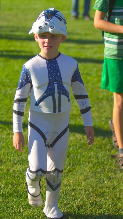 Parading Stormtrooper