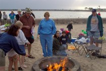 Roasting marshmallows