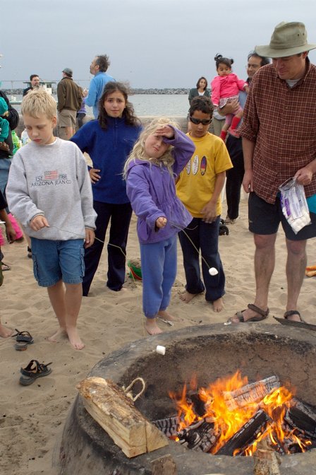 Roasted marshmallows and smoky eyes