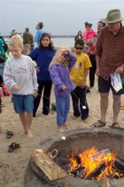 Roasted marshmallows and smoky eyes