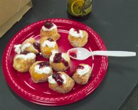 Test batch of donut holes