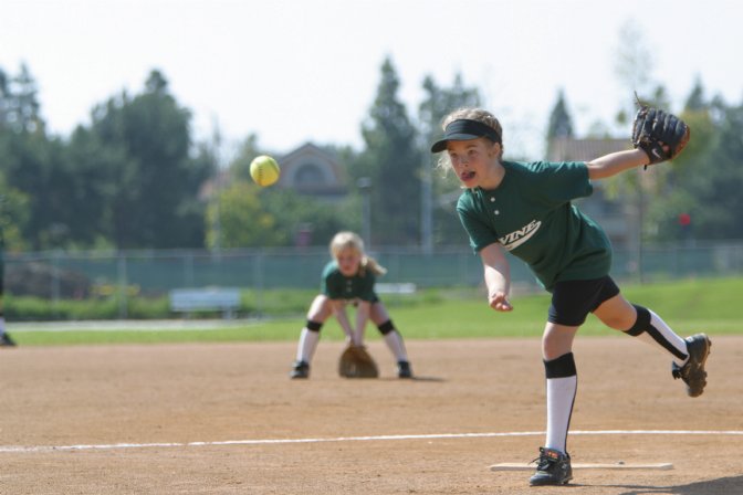 Lindsay pitching, I