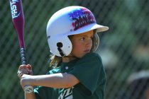 Danielle at bat