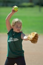 Nicole pitching