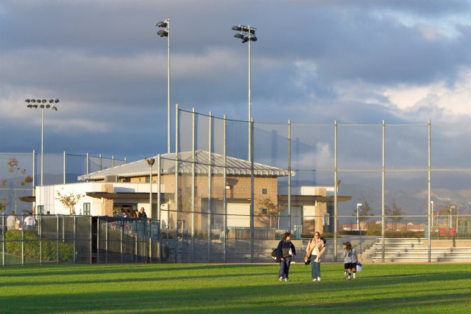 Heading home after the game