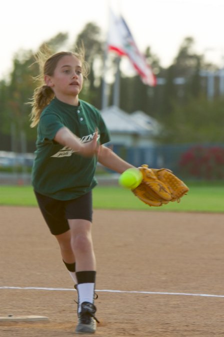 Elaine pitching again