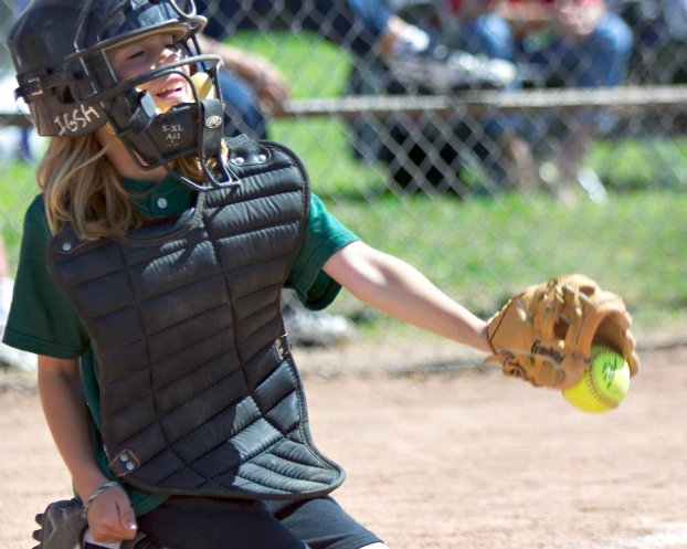 Sophie catching
